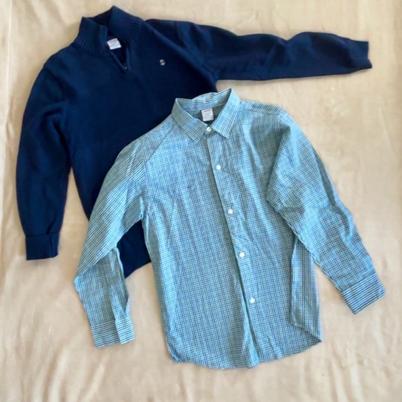 Other - Boys Izod Shirt & Sweater Set
